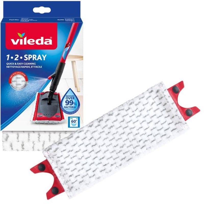 Afbeelding laden in galerijviewer, Vileda 1.2.spray vervanging - microvezelpad voor 12 spray systeem - 1 stuk
