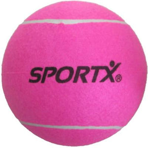 Sportx jumbo tennisbal xl roze