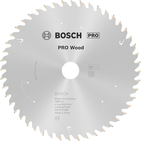 Bosch pro wood accuzaagblad voor cirkelzagen 160 x 1,5 x 20 mm - ...