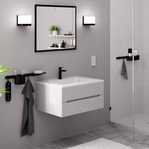Hansgrohe logis fine - wastafelmengkraan - ééngreeps bediening - coolstart energiebesparend - zonder waste - 110mm - mat zwart