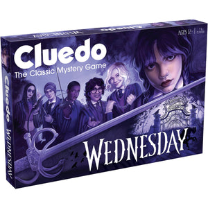 Winning moves cluedo - bordspel - wednesday - engels