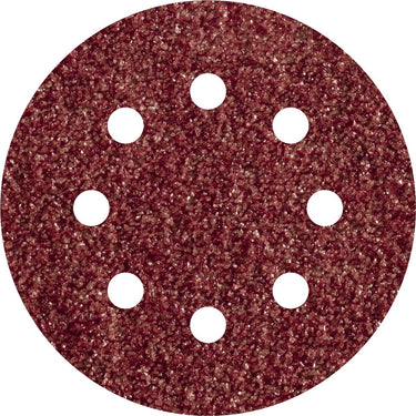 Wolfcraft - schuurpapier korrel 80 – 115mm – 25 stuks – voor schuurmachines – klittenbandbevestiging - 2271100