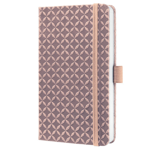 Sigel jolie notitieboek - flair - a6 - pearl rose - gelinieerd - hardcover - si-jn136