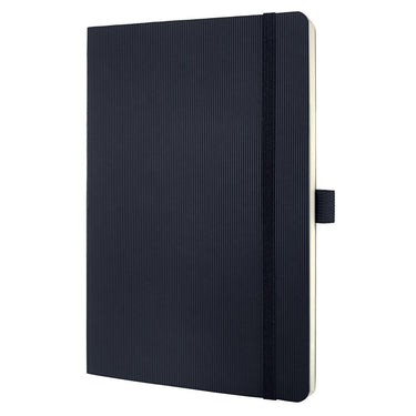 Sigel notitieboek - conceptum pure - a5 - zwart - softcover - 194 pagina's - 80 grams - dots - si-co309