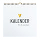 Lifestyle2love verjaardagskalender - - stijlvol modern design - zonder jaartal