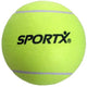 Sportx jumbo tennisbal xl geel, 22cm