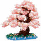 Bandai nanoblock bouwset luxe kersenbloesemboom - 990st.