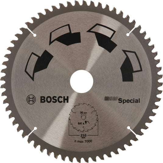 Bosch cirkelzaagblad special 210 x 30 x 2,5 mm