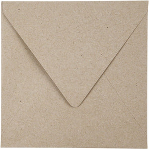 Creativ company recyclede enveloppen 50 stuks 16x16cm