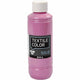 Creativ company textile color dekkende textielverf - roze, 250ml