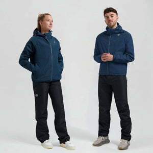 Rogelli commuter core dames en heren regenpak - waterdicht - zwart blauw
