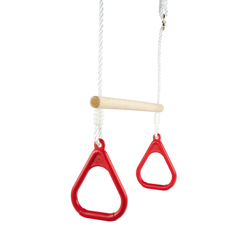 ギャラリービューアに画像をロードする, Simba houten turnringen outdoor set - verstelbare trapeze - eichhorn.
