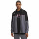 Under armour m challenger track jacket-gry heren sporttrui - titan grijs - zwart - wit