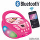 Lexibook barbie bluetooth cd player met lichteffecten