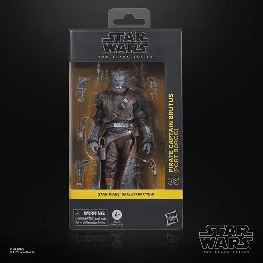 Hasbro skeleton crew - pirate captain brutus - figure legends series 15cm - star wars