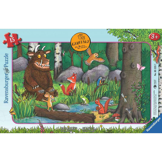 Ravensburger puzzel the gruffalo - kinderpuzzel karton 15 stukjes.