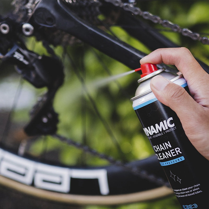 Laden Sie das Bild in Galerie -Viewer, Dynamic chain cleaner high pressure spray 400ml - kettingreiniger spray fiets - krachtige ketting ontvetter
