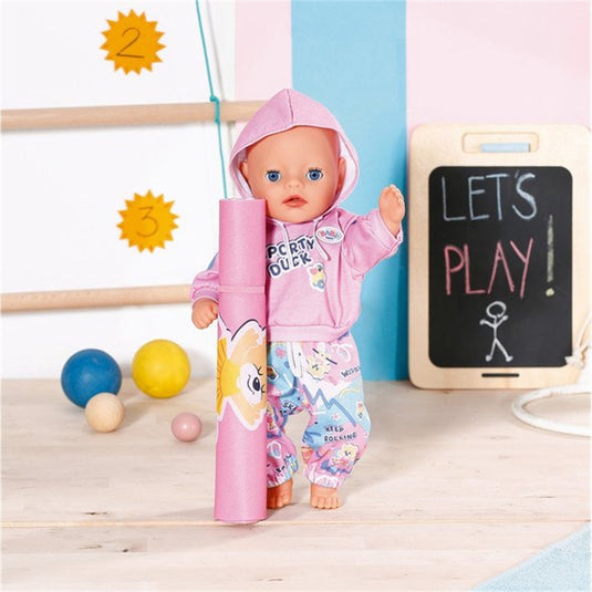 Baby born little kindergarten gymoutfit - poppenkleding 36 cm