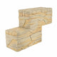 Terra della bouwsteen combo rock 3 28x9x18,5cm beige