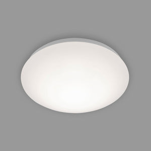 Briloner - led plafonniére - plafondlamp - met warm wit licht 3.000k - 1.200lm - 12w - wit - ø28 cm