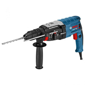 Bosch blauw bosch professional gbh 2-28 f boorhamer (diepteaanslag 210 mm, handgreep, snelspanboorhouder 13 mm, wisselboorhouder sds-plus)