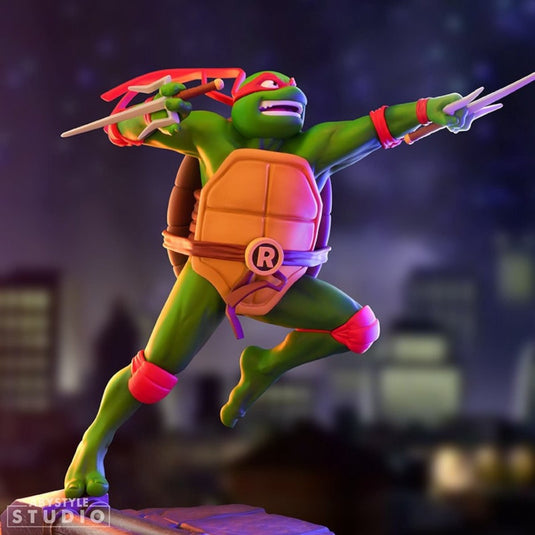 Teenage mutant ninja turtles raphael - sfc super figure collection 96 verzamelfiguren standaard
