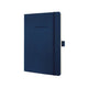 Sigel notitieboek - conceptum pure - a5 - softcover - blauw - 194 pagina's - 80 grams - lijn - si-co327