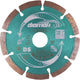 Makita d-61123 diamantdoorslijpschijf - 115 x 22,23mm - beton steen