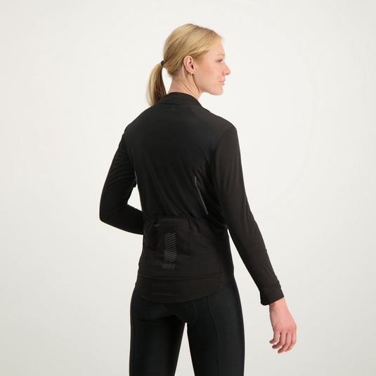 Bbb cycling donna triguard fietsjas dames - drie-seizoenen wielren fietsjack dames - waterafstotend windjack – zwart – maat xl - bbw-453