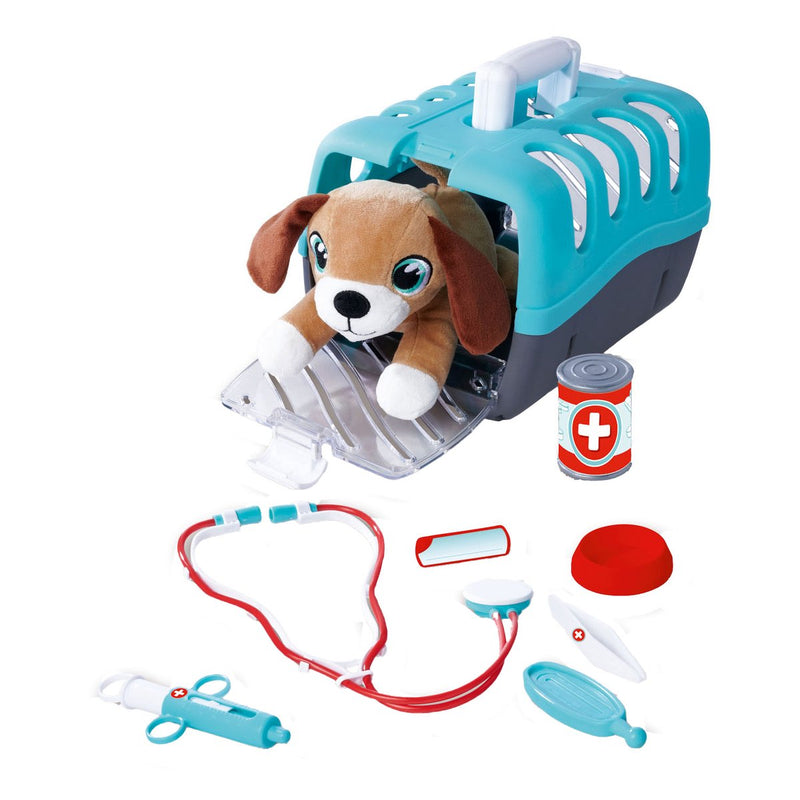 Afbeelding laden in galerijviewer, Simba dierenarts speelset met pluche hond - speelgoedset voor kinderen.
