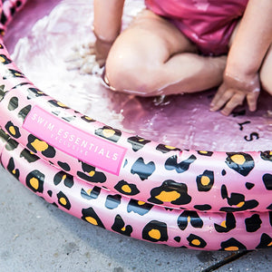 Merkloos sans marque swim essentials zwembad - 100 cm - rose gold leopard