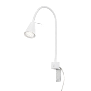Briloner tuso - wandlampe - bedlampe - incl. warm wit licht 3.000 k - gu10 - wit - metaal - 40.3 x 21.7 x 5.8 cm
