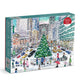 Michael storrings snowfall on park avenue 1000 piece puzzle