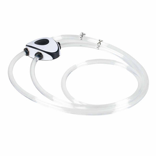 Duvo plus seecur!ty harnas flash light usb tpu 130x2.5x1cm meerkleurig