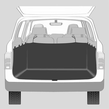 Trixie - auto hondendeken - kofferbak - zwart - 230x170 cm