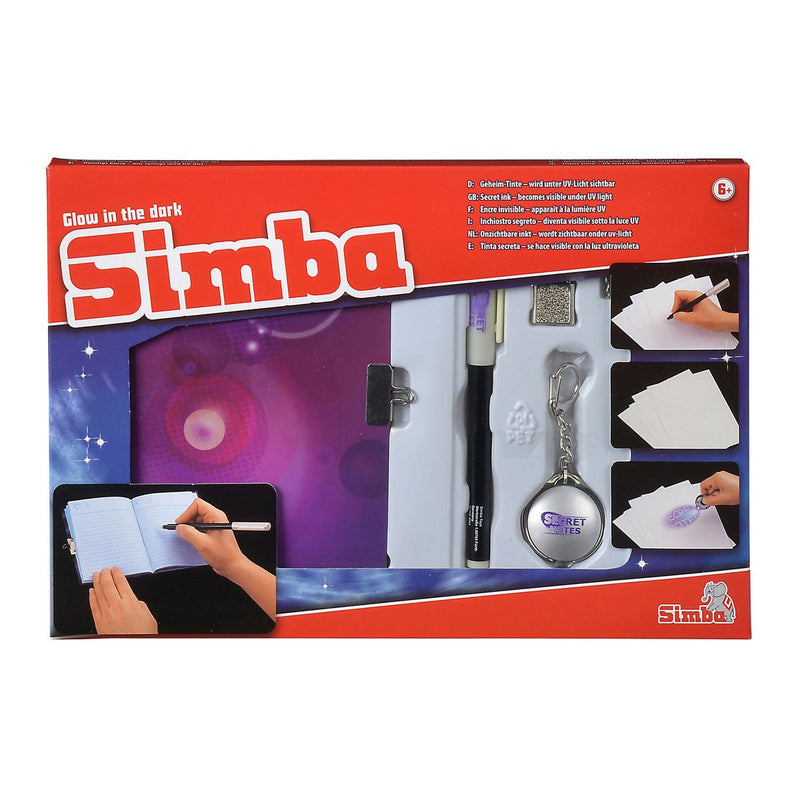 ギャラリービューアに画像をロードする, Simba dagboek met pen geheimschrift
