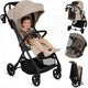 Lionelo tansi buggy – graveltech wielen – inklapbaar auto-folding systeem – geschikt voor 6 maanden tot 4 jaar – hoge zitting tot 92 cm – 3-stand rugleuning – dri-seat comfort – inclusief muggennet bekerhouder