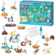 Aquabeads 35025 - mijn sleutelhangers en hangers complete set- parels die met water plakken