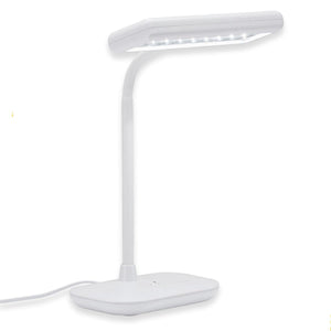 Briloner - daglichtlamp - bureaulamp - led tafellamp - draaibaar en kantelbaar - 6.500 k - wit