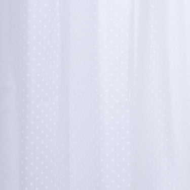 Differnz douchegordijn dots â€“ 180 x 200 cm â€“ waterdicht peva â€“ goud