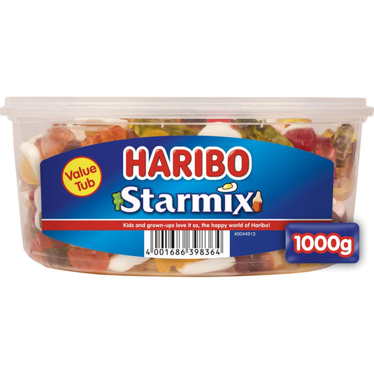 Haribo starmix - snoep mix in fruitsmaken - 1kg silo