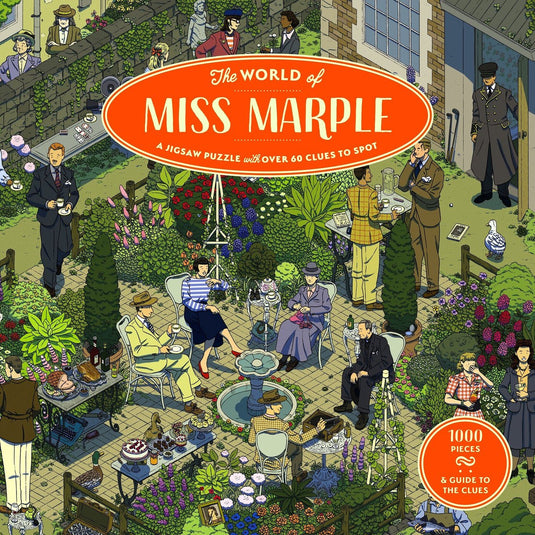 Agatha christie the world of miss marple - puzzelboek - engels