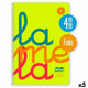 Lamela boek over ringen geel din a4 80 lakens (5 stuks)