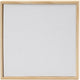 Creativ company canvas paneel met lijst 15,8x15,8 cm 280 gr wit 10 stuks