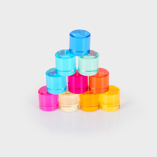 Tickit ® edelstenen cirkels - verpakking van 10 10