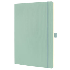 Sigel notitieboek - conceptum - a4 - mint green - softcover - lijn - 194 pagina's - 80 grams - si-co335