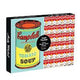 Andy warhol soup can 2-sided 500 piece puzzle