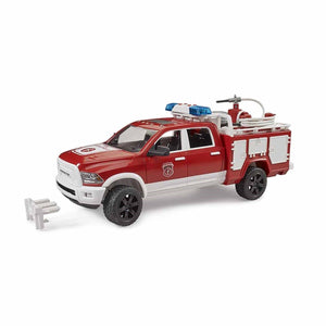 Bruder ram 2500 brandweerwagen met licht en geluid 2023