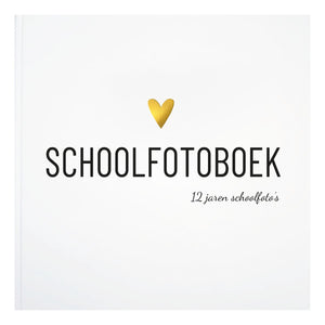 Lifestyle2love mijn schoolfotoboek - invulboek met ruimte voor klassenfoto's en pasfoto's - cadeau kind -