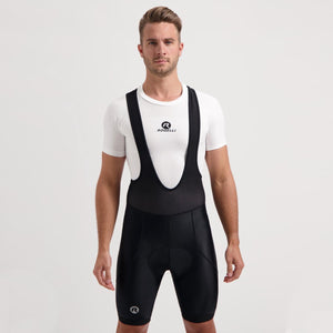Rogelli core heren korte fietsbroek - zeem - bretels - zwart